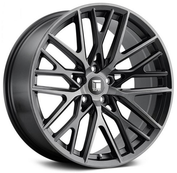20x9 Touren TR91 Brushed Matte Black w/ Dark Tint 6x135 18mm
