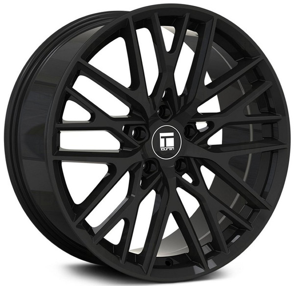 19x8.5 Touren TR91 Gloss Black  5x120 35mm