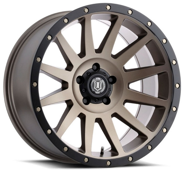 18x9 ICON Compression Bronze (5 Lug) 5x5/127 -12mm