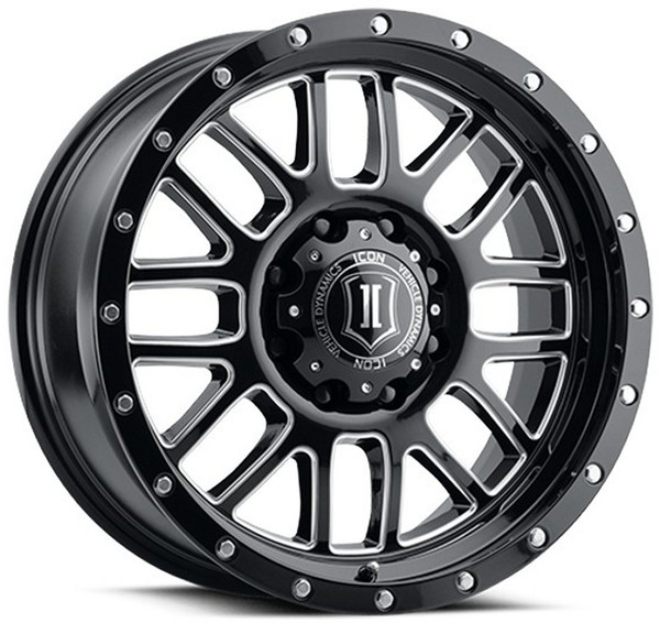 20x9 ICON Alpha Gloss Black Milled 8x170 0mm