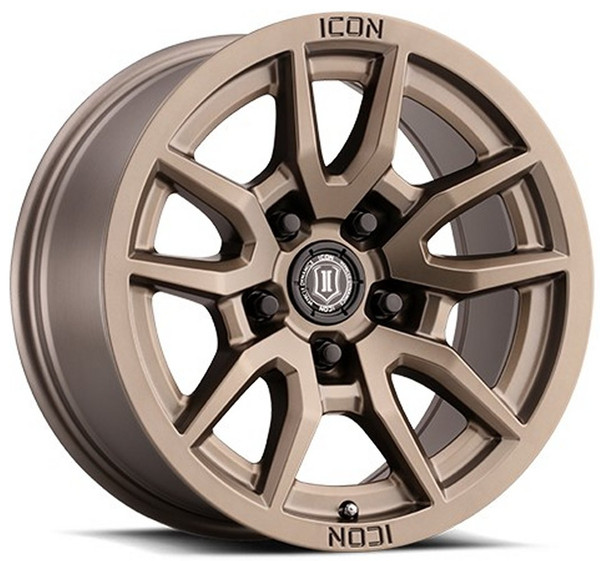 17x8.5 ICON Vector 5 Bronze 5x5/127 -6mm