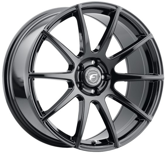 19x10 Forgestar CF10 Gloss Black (Flow Formed) (Deep Concave) 5x4.75/120.7 30mm