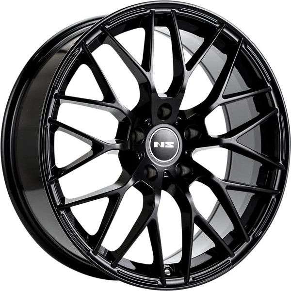 16x7 NS NS1506 Gloss Black 5x4.5/114.3 38mm
