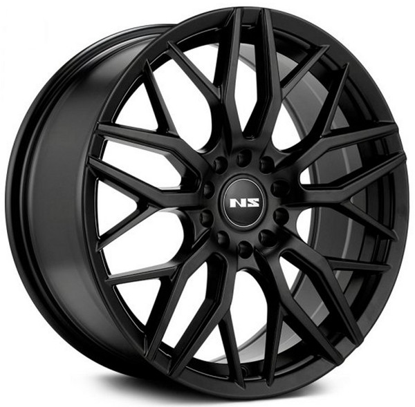 16x7 NS NS1803 Matte Black 5x100 5x4.5/114.3 38mm