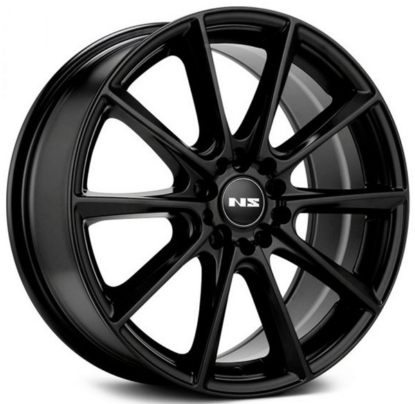 18x8 NS NS1805 Matte Black 5x100 5x4.5/114.3 38mm