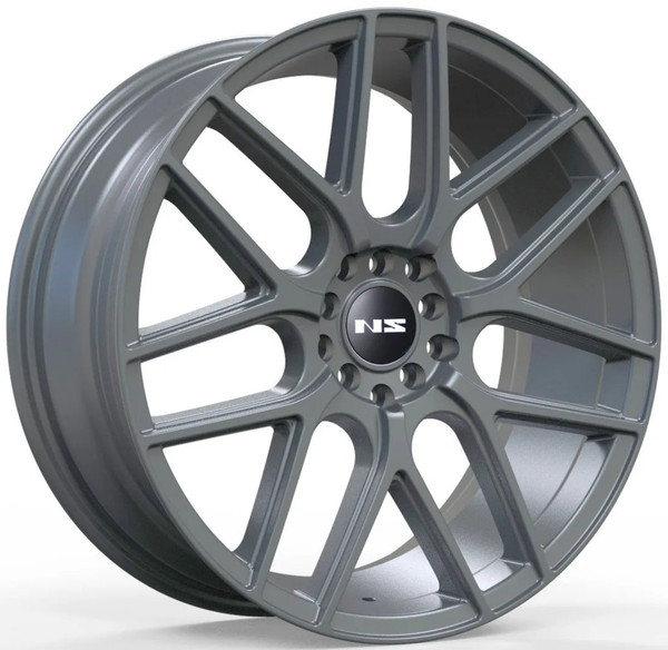 17x7.5 NS NS1502 Matte Gray 5x100 5x4.5/114.3 38mm