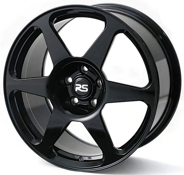 18x8 Neuspeed RSe06 Gloss Black (Flow Formed) 5x112 45mm