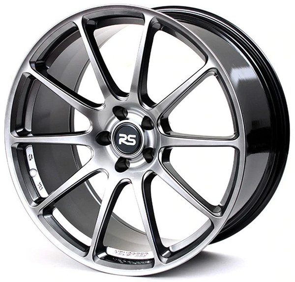 20x9 Neuspeed RSe102 Gloss Hyper Black (Flow Formed) 5x112 40mm