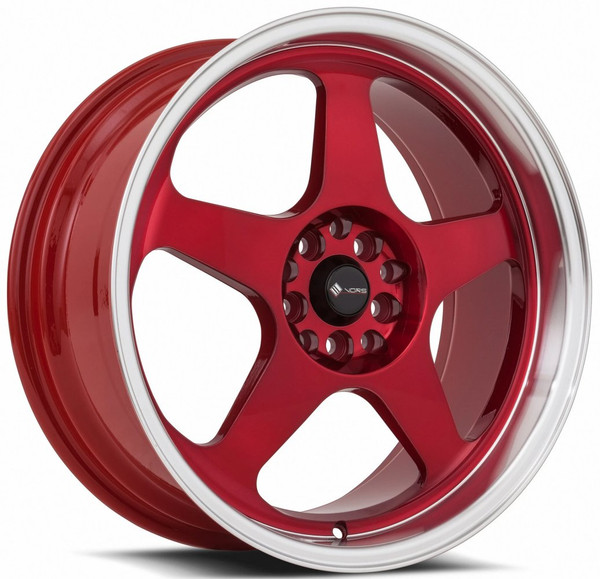 18x8 Vors SP1 Red Machined Lip 35mm (CUSTOM 2-3 weeks)-1700010715