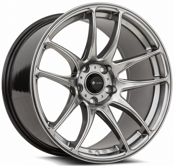 18x9.5 Vors TR4 Hyper Black 5x110 22mm (CUSTOM)