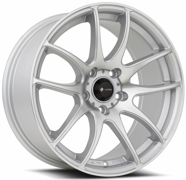 18x10.5 Vors TR4 Silver Machined 5x115 22mm (CUSTOM)