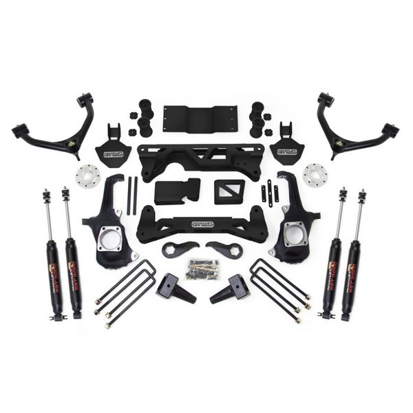 ReadyLIFT 7-8&quot; Lift Kit w/ SST3000 Shocks 2011-2019 Chevrolet/GMC 2500HD/3500HD 44-3070