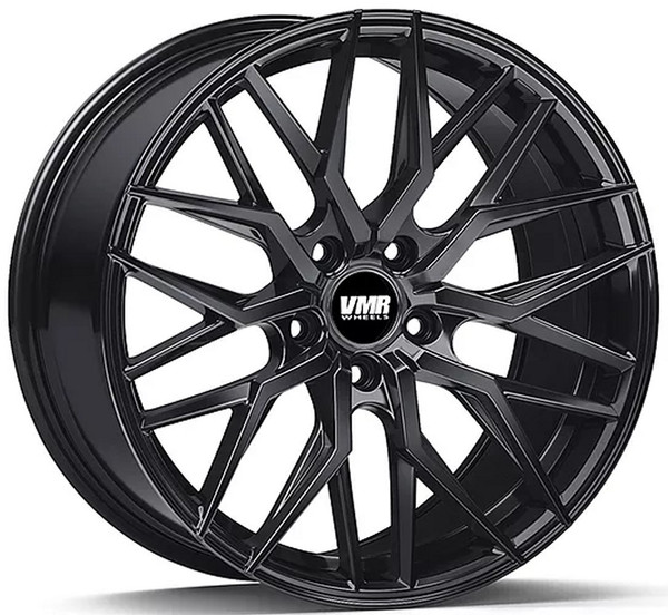 19x9.5 VMR V802 Crystal Black (Flow Formed) 35mm (CUSTOM)