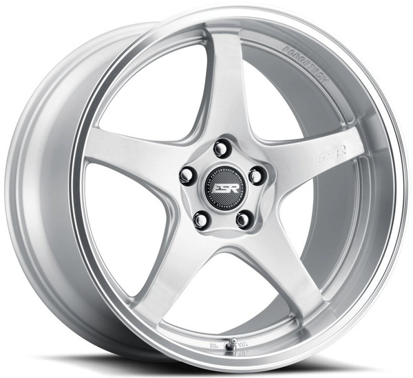 19x8.5 ESR AP5 Hyper Silver w/ Machined Lip (Flow Form) 5x120 30mm