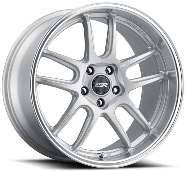 19x9.5 ESR AP8 Hyper Silver w/ Machined Lip (Flow Form) 5x4.5/114.3 35mm