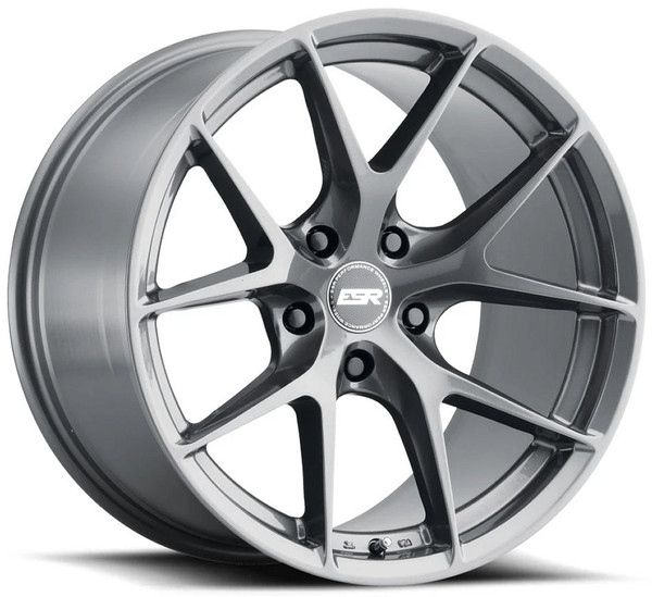 19x10.5 ESR RF2 Gloss Graphite (Rotary Forged) 5x120 22mm (CUSTOM)