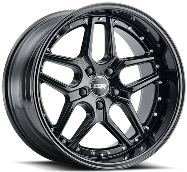 18x8.5 ESR CS15 Gloss Black 5x120 30mm (CUSTOM)
