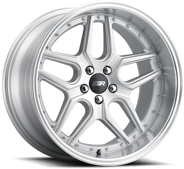 18x8.5 ESR CS15 Hyper Silver 5x112 35mm