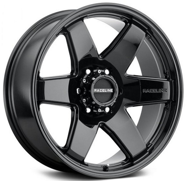 18x8 Raceline 942B Addict Gloss Black (SUV) 6x132 35mm