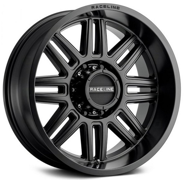 18x9 Raceline 948B Split Satin Black 5x5/127 18mm