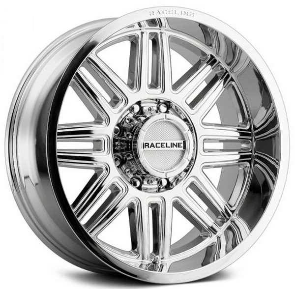 20x9 Raceline 948C Split Chrome 6x5.5/139.7 18mm