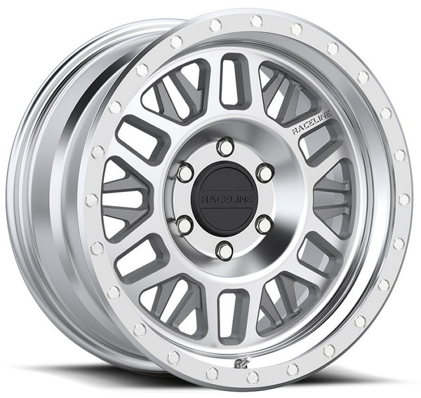 17x8.5 Raceline 951MC Ryno Machined 6x5.5/139.7 18mm