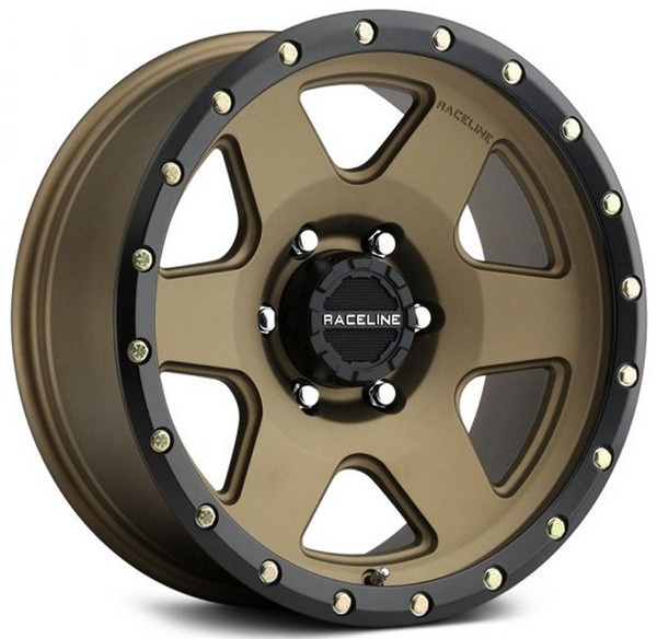 (Clearance - No Returns) 18x8 Raceline 946BZ Boost Bronze (CUV)  6x120 35mm