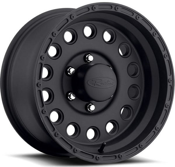 17x9 Raceline 887B Rockcrusher Matte Black 5x5/127 0mm