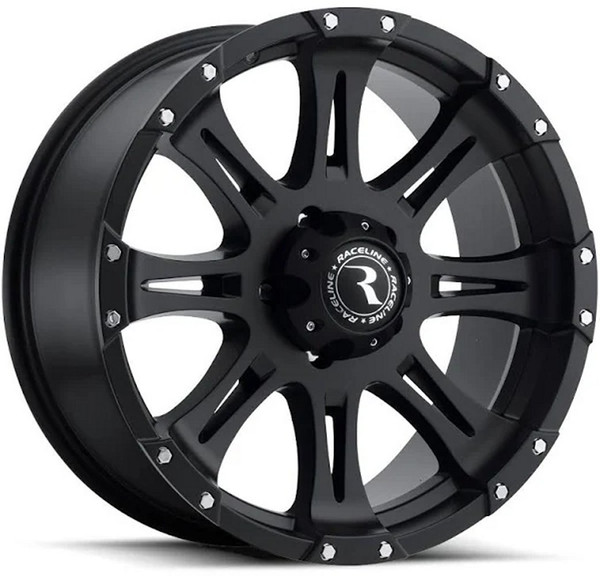 17x9 Raceline 981 Raptor Black 6x135 6mm