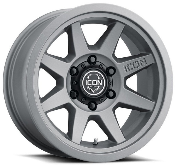 17x8.5 ICON Rebound SLX Charcoal 5x5/127 -6mm