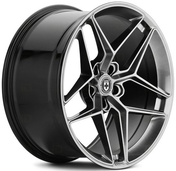 19x9 HRE FlowForm FF11 Liquid Metal 5x112 35mm