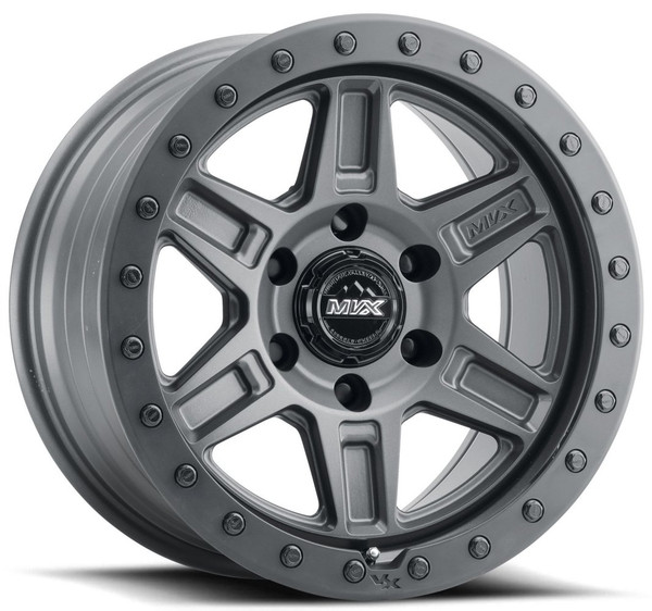 16x8 MVX Off-Road VX61 Matte Graphite 6x5.5/139.7 0mm