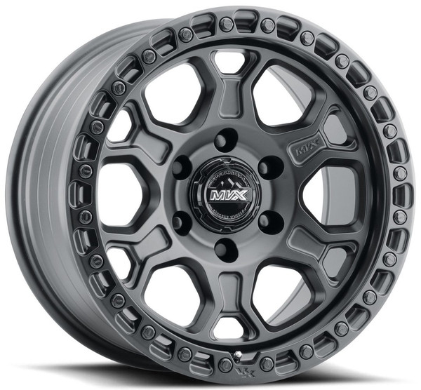 17x9 MVX Off-Road VX62 Matte Black 6x5.5/139.7 -12mm