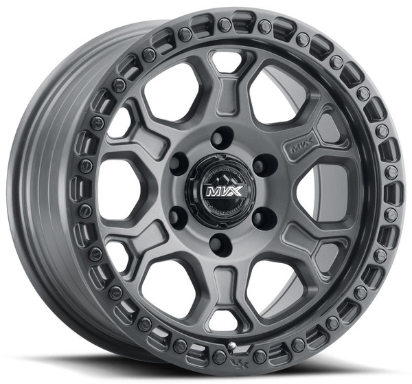 18x9 MVX Off-Road VX62 Matte Graphite 6x135 18mm