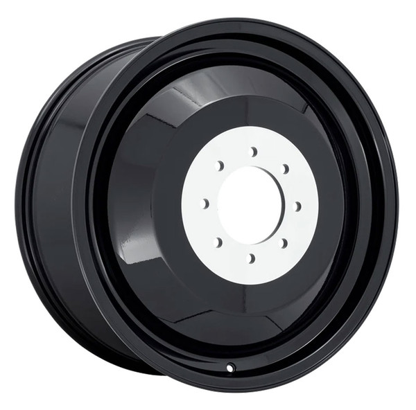 24x8.25 Fuel Off-Road D500 Gloss Black Dually Rear Inner 8X200 118MM 142.0 C.B.