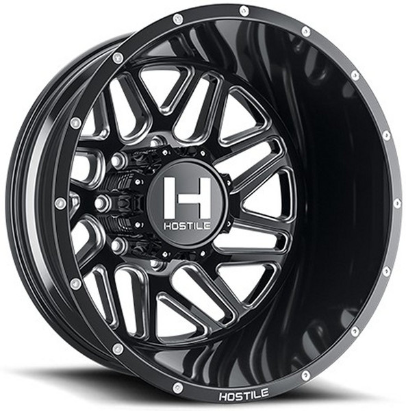 20x8.25 Hostile H401 Sprocket Dually Rear Blade Cut 8X210 -221MM 154.3 C.B.