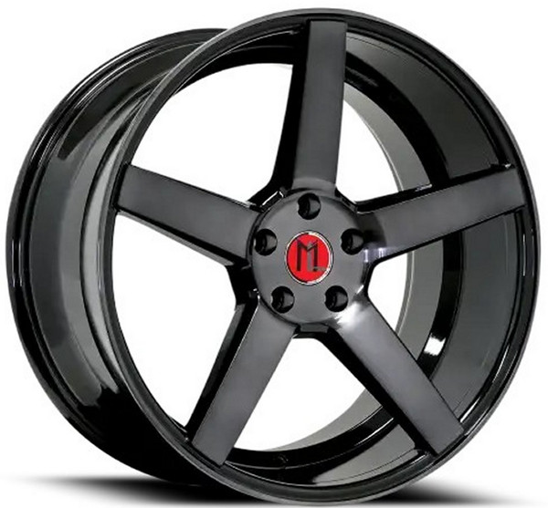 20x10 Modern Luxury ML1 Gloss Black Tinted 5x4.5/114.3 45mm