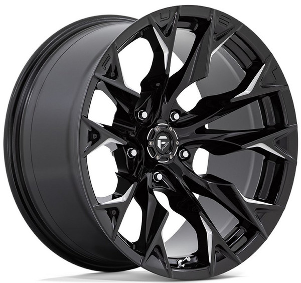 20x9 Fuel Off-Road Flame 5 Gloss Black Milled D803 5x5/127 1mm