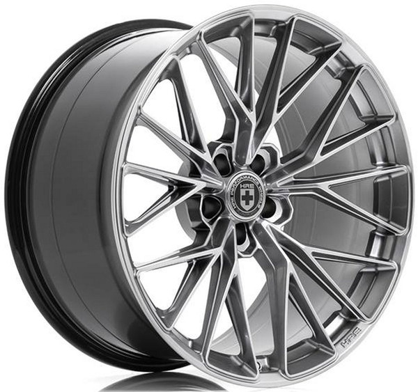 20x10 HRE FlowForm FF28 Liquid Metal 5x112 35mm