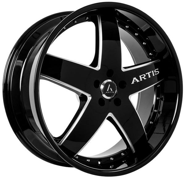 26x10 Artis Booya Gloss Black Milled (CUSTOM)
