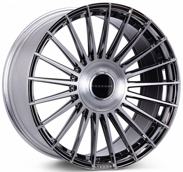 24x10 Vossen HF-8 EMC Polished & Brushed (Hybrid Forged) 5x150 32mm