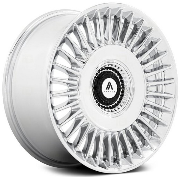 20x9 Asanti ABL-40 Chrome 5x115 5x120 15mm
