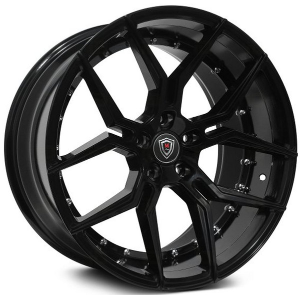 20x10.5 Marquee M1000 Gloss Black 5x4.5/114.3 38mm