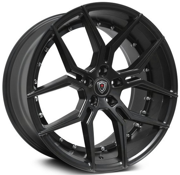22x9 Marquee M1000 Satin Black 5x120 33mm