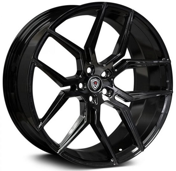 22x9 Marquee M1000W Gloss Black 5x112 33mm