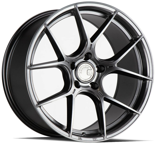 18x9.5 Aodhan AH-11 Hyper Black 5x4.5/114.3 35mm