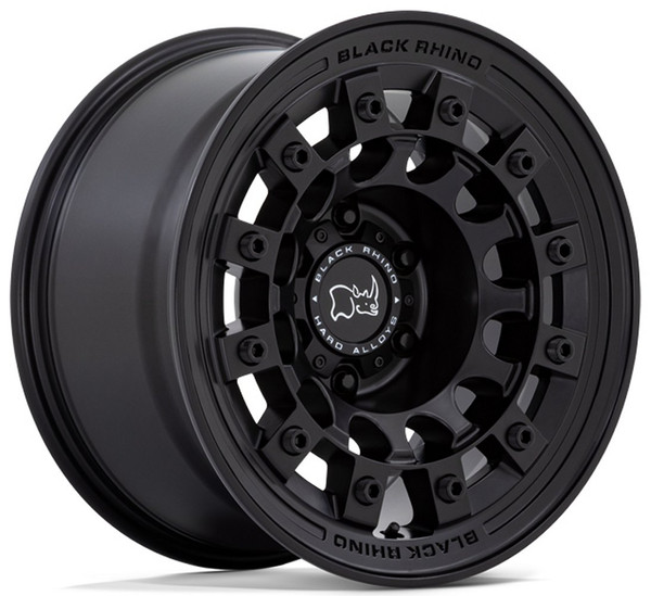 17x8 Black Rhino Fuji Matte Black 5x5/127 38mm