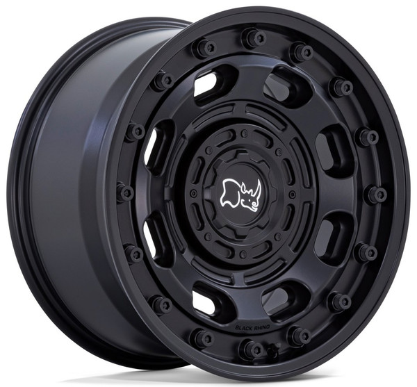 20x10 Black Rhino Atlas Matte Black 5x5/127 5x5.5/139.7 -18mm