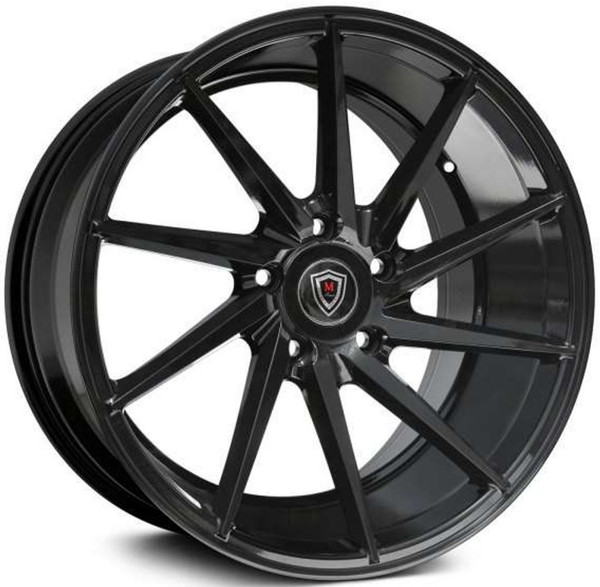 18x8 Marquee M8135 Gloss Black 5x115 15mm