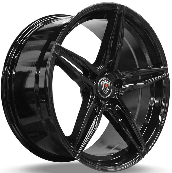 18x8.5 Marquee M8888 Gloss Black 5x4.5/114.3 35mm